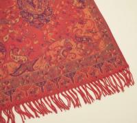 Reversible Soft Pashmina Shawl & Scarf for Women, Jacquard Brocade, Shawl, Sarong or Head Wraps