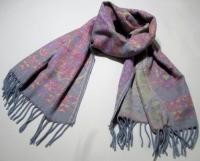 Thick Pashmina Shawl & Scarf for Women, Jacquard Brocade, Blanket Shawl