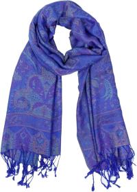 Reversible Soft Pashmina Shawl & Scarf for Women, Jacquard Brocade, Shawl, Sarong or Head Wraps