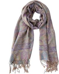 Soft Pashmina Shawl & Scarf for Women, Jacquard Brocade, Shawl, Sarong or Head Wraps