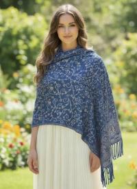 Thick & Soft Pashmina Shawl and Scarf for Women, Jacquard Brocade, Blanket Shawl