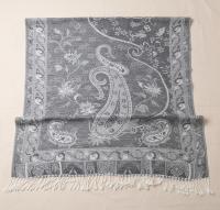 Reversible Soft Pashmina Shawl & Scarf for Women, Jacquard Brocade, Shawl, Sarong or Head Wraps