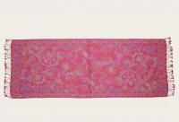 Reversible Soft Pashmina Shawl & Scarf for Women, Jacquard Brocade, Shawl, Sarong or Head Wraps