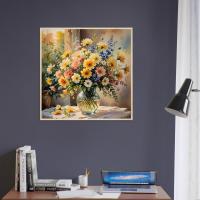 Floral Print - Framed or Unframed - Original Art - Print on Paper