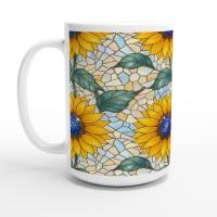 Floral Cups -  Large and Small Ceramic Mugs