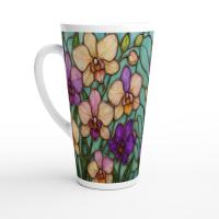 Latte 17oz Ceramic Mug - Coffee or Tea Cup, Extra Tall