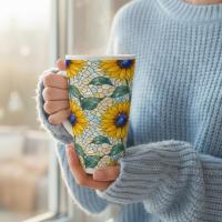 Latte 17oz Ceramic Mug - Coffee or Tea Cup, Extra Tall