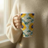 Latte 17oz Ceramic Mug - Coffee or Tea Cup, Extra Tall