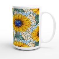 Floral Cups -  Large and Small Ceramic Mugs