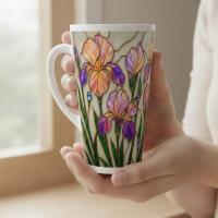Latte 17oz Ceramic Mug - Coffee or Tea Cup, Extra Tall