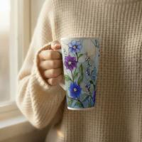 Latte 17oz Ceramic Mug - Coffee or Tea Cup, Extra Tall