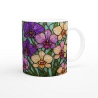 Floral Cups -  Large and Small Ceramic Mugs