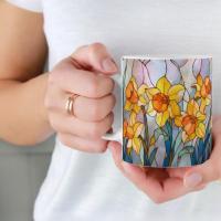 Floral Cups - Large and Small Ceramic Mugs