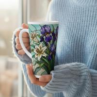 Latte 17oz Ceramic Mug - Coffee or Tea Cup, Extra Tall