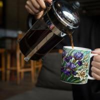 Floral Cups -  Large and Small Ceramic Mugs