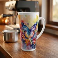 Latte 17oz Ceramic Mug - Coffee or Tea Cup, Extra Tall