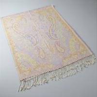 Soft Pashmina Shawl & Scarf for Women, Jacquard Brocade, Shawl, Sarong or Head Wraps