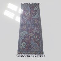 Reversible Soft Pashmina Shawl & Scarf for Women, Jacquard Brocade, Shawl, Sarong or Head Wraps