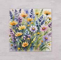 Flowers - Original Art Card - Single Card or Bulk 10 Pack of Gift Cards