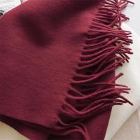 Wine Blanket Shawl - Thick Cashmere Wool Blend - Super Soft Wrap