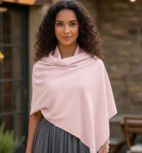 Light Weight Blanket Shawl - 17 Colors - Soft wide Scarf and Wrap
