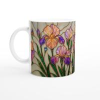 Floral Cups -  Large and Small Ceramic Mugs
