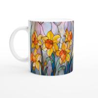 Floral Cups - Large and Small Ceramic Mugs