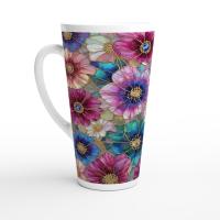 Latte 17oz Ceramic Mug - Coffee or Tea Cup, Extra Tall