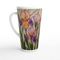 Latte 17oz Ceramic Mug - Coffee or Tea Cup, Extra Tall