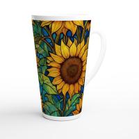 Latte 17oz Ceramic Mug - Coffee or Tea Cup, Extra Tall