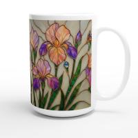 Floral Cups -  Large and Small Ceramic Mugs