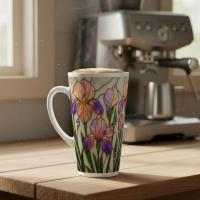 Latte 17oz Ceramic Mug - Coffee or Tea Cup, Extra Tall