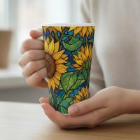 Latte 17oz Ceramic Mug - Coffee or Tea Cup, Extra Tall