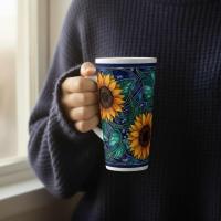 Latte 17oz Ceramic Mug - Coffee or Tea Cup, Extra Tall