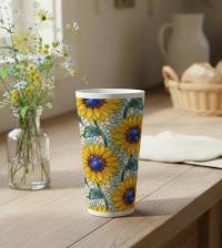 Latte 17oz Ceramic Mug - Coffee or Tea Cup, Extra Tall