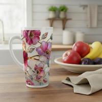 Latte 17oz Ceramic Mug - Coffee or Tea Cup, Extra Tall