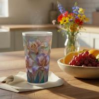 Latte 17oz Ceramic Mug - Coffee or Tea Cup, Extra Tall