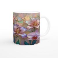 Floral Cups -  Large and Small Ceramic Mugs