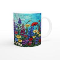 Floral Cups -  Large and Small Ceramic Mugs