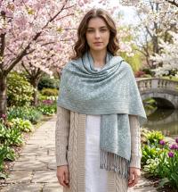 Soft Pashmina Shawl & Scarf for Women, Wide Scarf, Sarong or Head Wraps