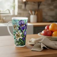 Latte 17oz Ceramic Mug - Coffee or Tea Cup, Extra Tall