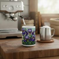 Floral Cups -  Large and Small Ceramic Mugs