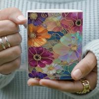 Floral Cups -  Large and Small Ceramic Mugs