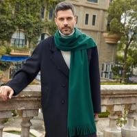 Emerald Blanket Shawl - Thick Wide Scarf - Pashmina Super Soft Wrap