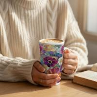 Latte 17oz Ceramic Mug - Coffee or Tea Cup, Extra Tall