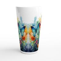 Latte 17oz Ceramic Mug - Coffee or Tea Cup, Extra Tall