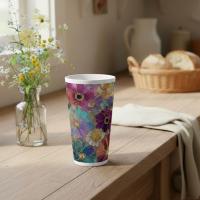 Latte 17oz Ceramic Mug - Coffee or Tea Cup, Extra Tall