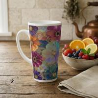 Latte 17oz Ceramic Mug - Coffee or Tea Cup, Extra Tall