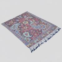 Reversible Soft Pashmina Shawl & Scarf for Women, Jacquard Brocade, Shawl, Sarong or Head Wraps