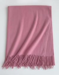 Rose Blanket Shawl - Thick Cashmere Wool Blend - Super Soft Wrap